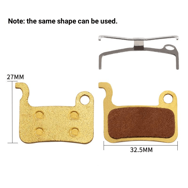 GUNAI all metal brake pads 2 pairs