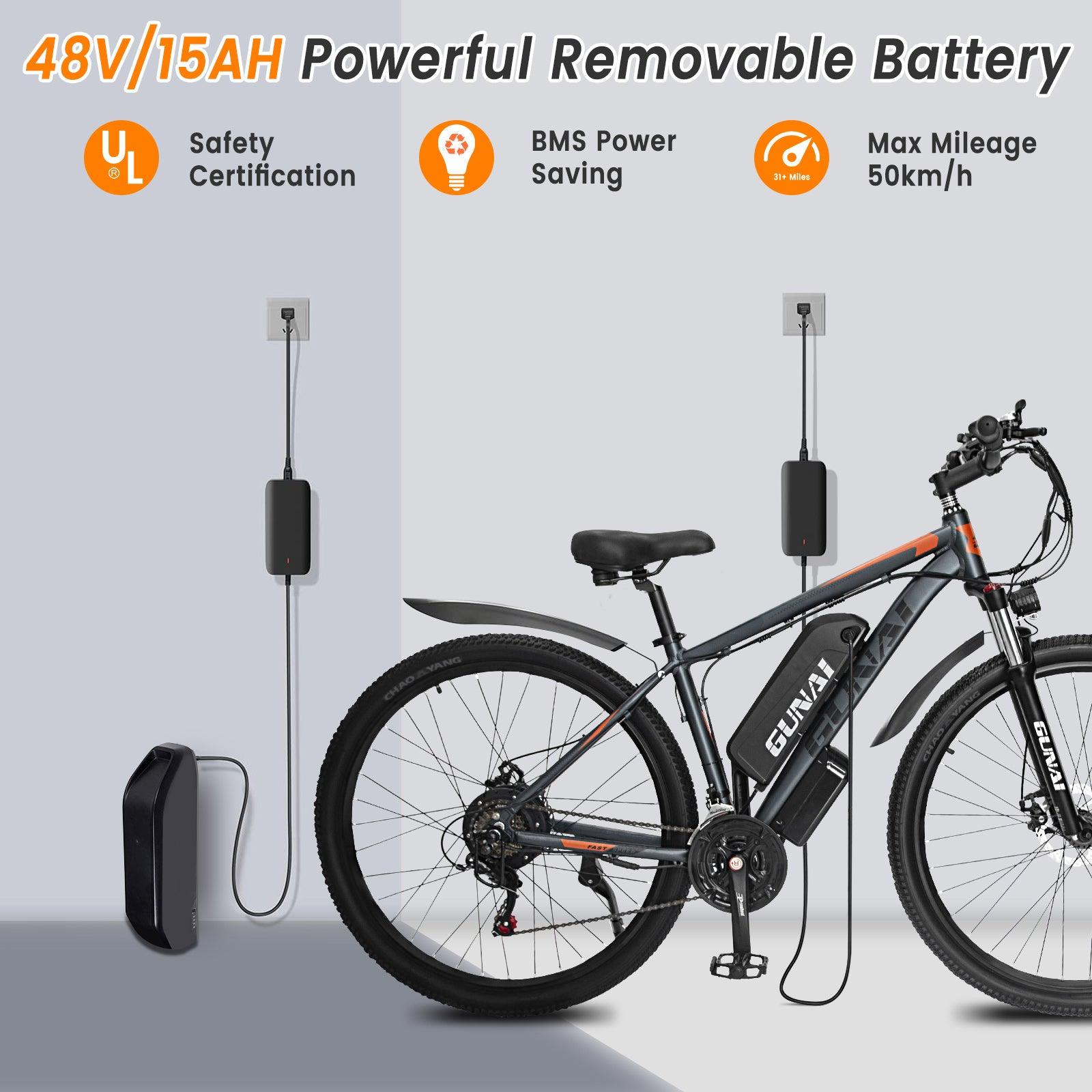 GUNAI GN29 750W 29Inch Electric Mountain Bike