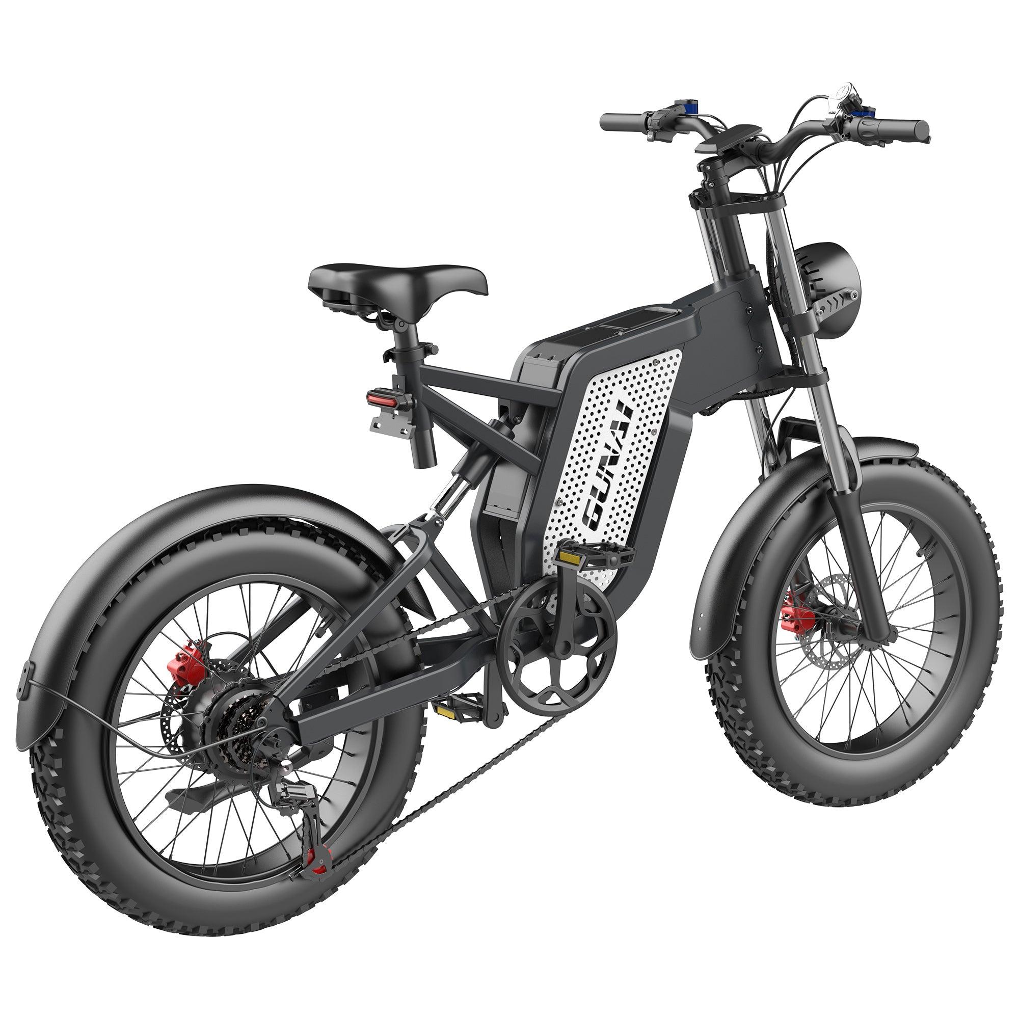 GUNAI MX25 1000W 20Inch Off-road Fat Tire Moutain Electric Bike