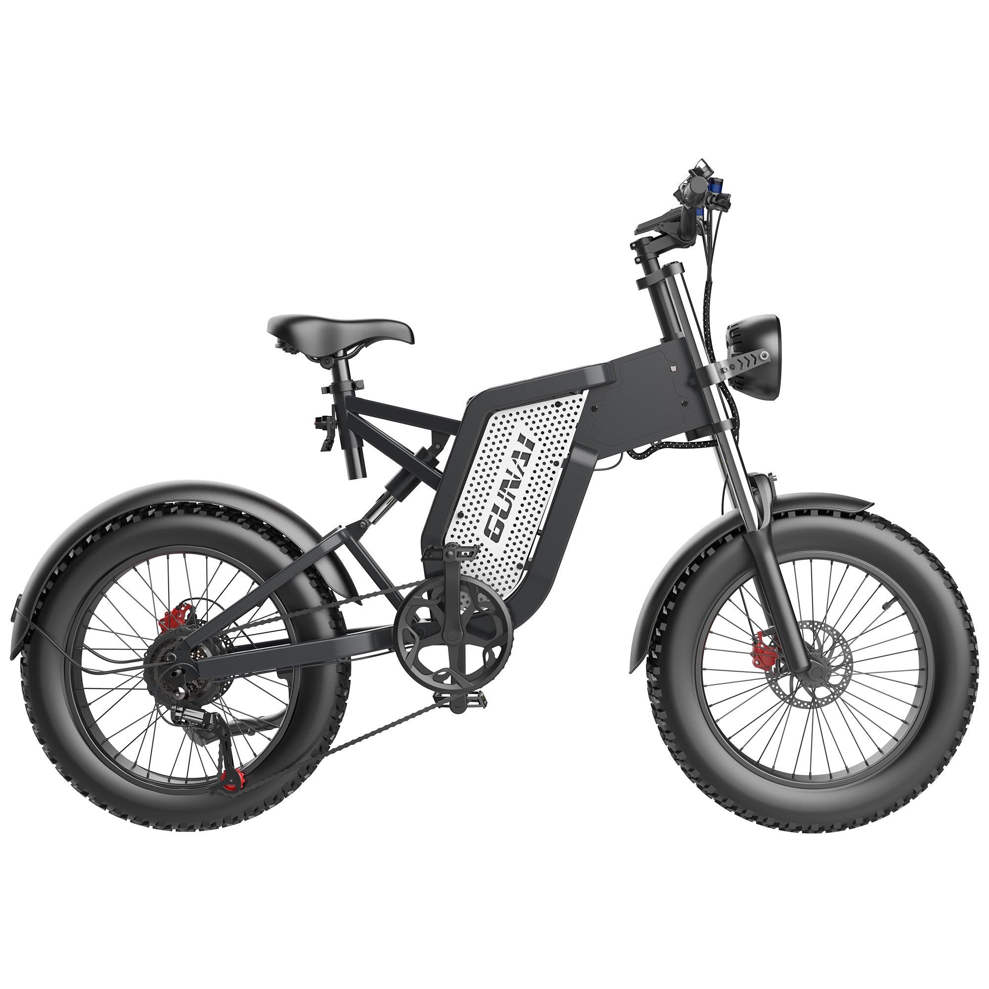 GUNAI MX25 1000W 20Inch Off-road Fat Tire Moutain Electric Bike