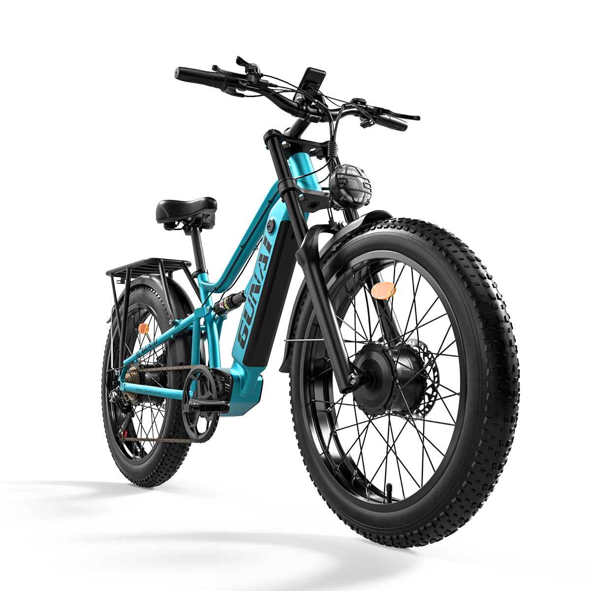 GUNAI-M2 Dual Motor Electric Bike Fat Tire Bike 48V17.5AH Battery