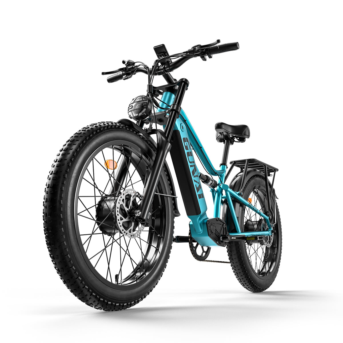 GUNAI-M2 Dual Motor Electric Bike Fat Tire Bike 48V17.5AH Battery