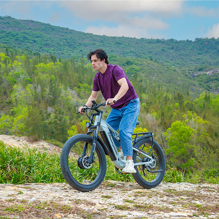 Shengmilo S600 48V17.5AH 26Inch 2000W Dual Motor Electric Bike SAMSUNG lithium-ion battery