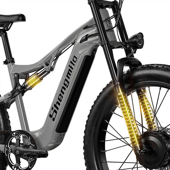 Shengmilo S600 48V17.5AH 26Inch 2000W Dual Motor Electric Bike SAMSUNG lithium-ion battery