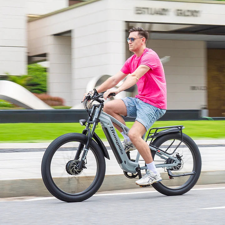 Shengmilo S600 48V17.5AH 26Inch 2000W Dual Motor Electric Bike SAMSUNG lithium-ion battery