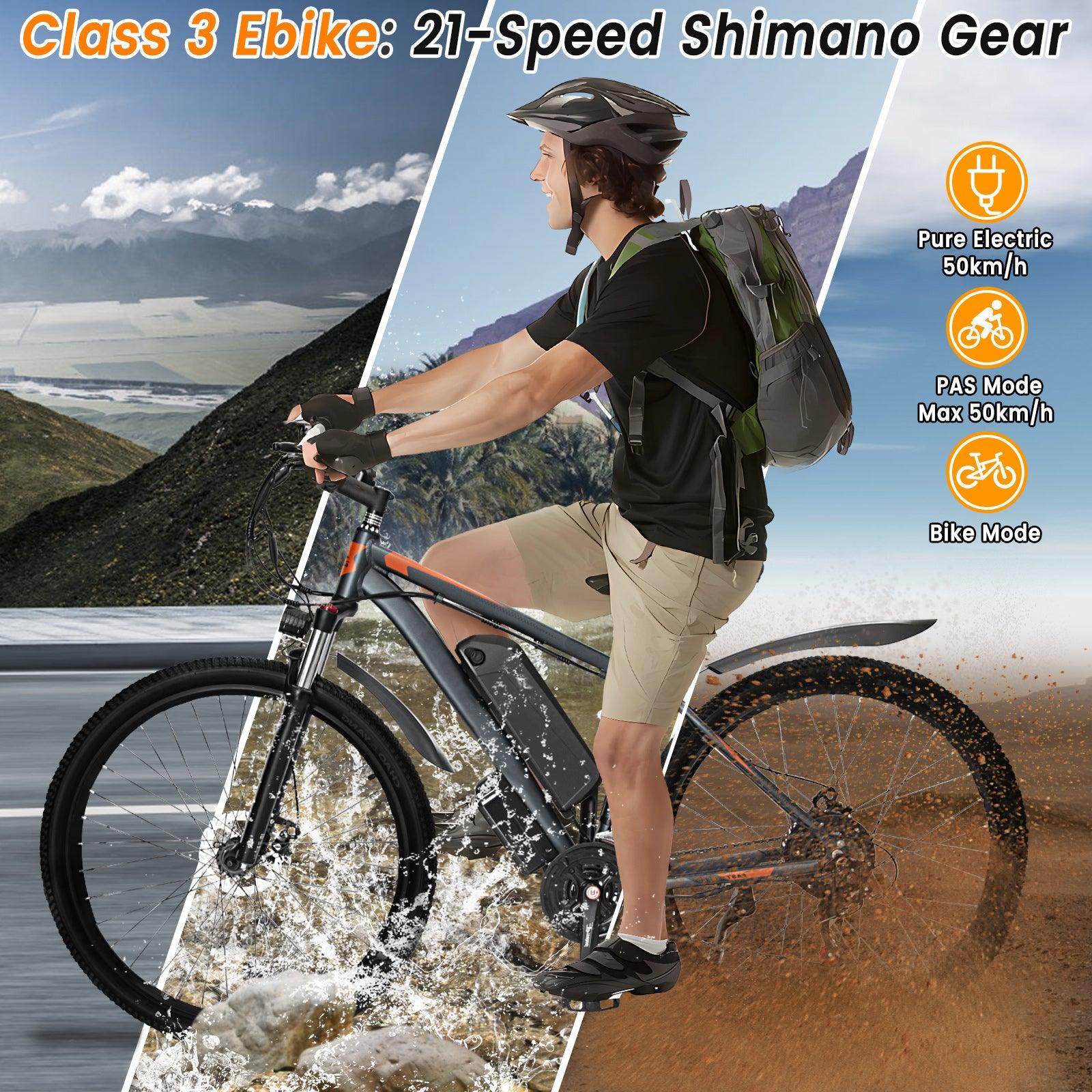 【Pre-Sale】GUNAI GN29 750W 29Inch Electric Mountain Bike
